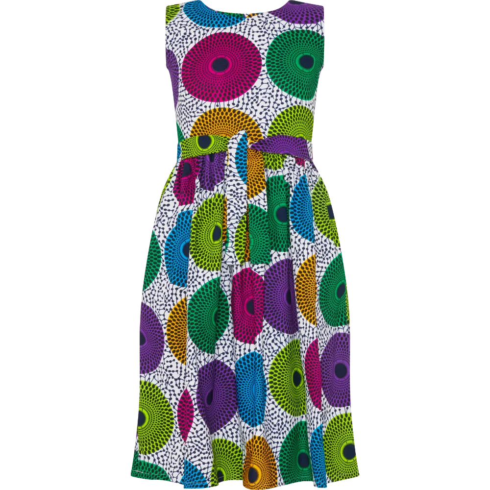 JOY Midi Dress - circle