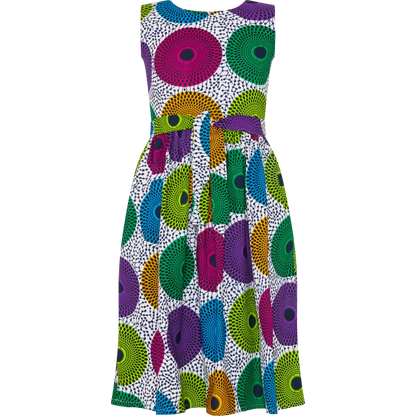 JOY Midi Dress - circle