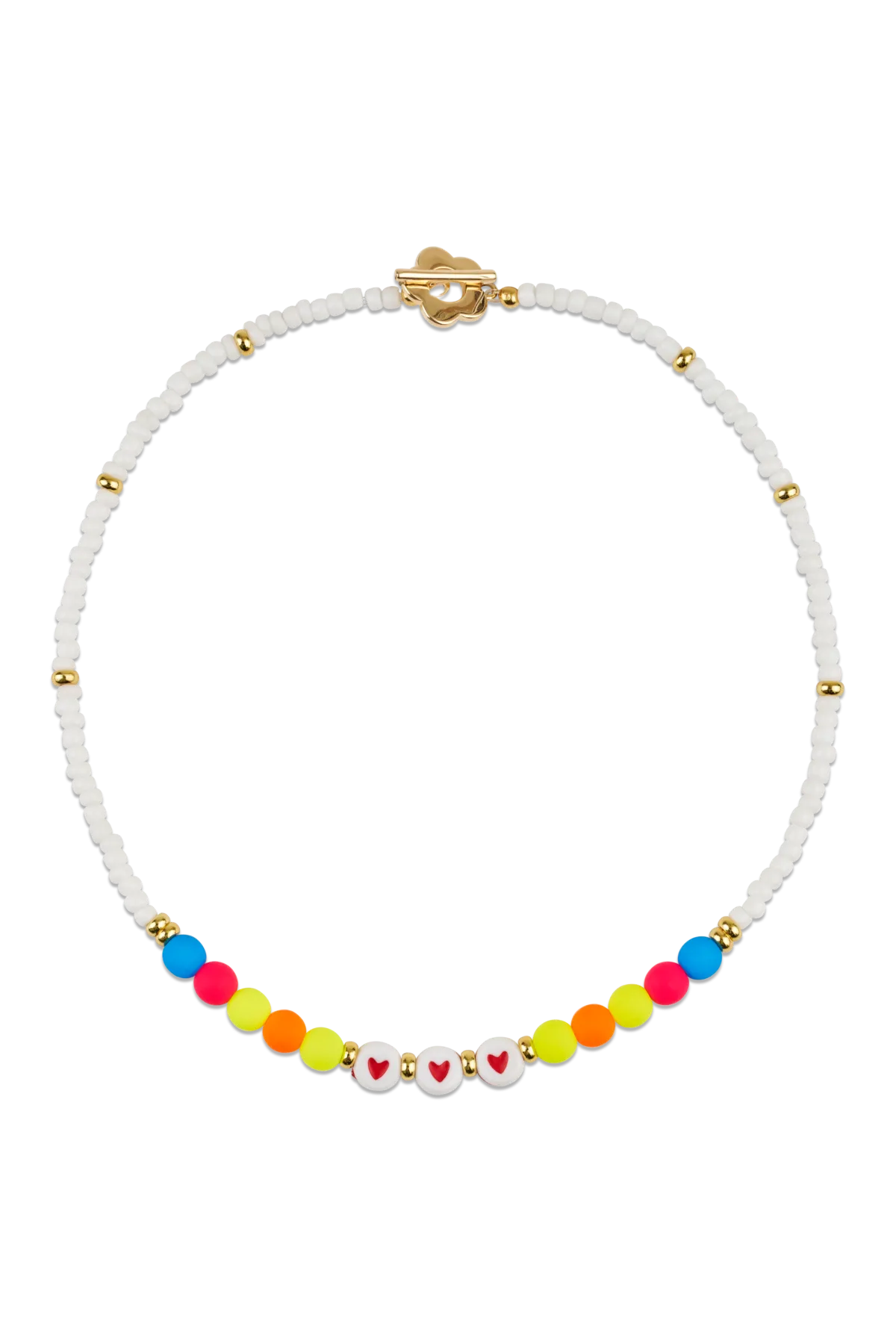 Love Necklace - white/multicolor