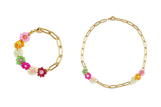 Gold-Plated Daisy Set