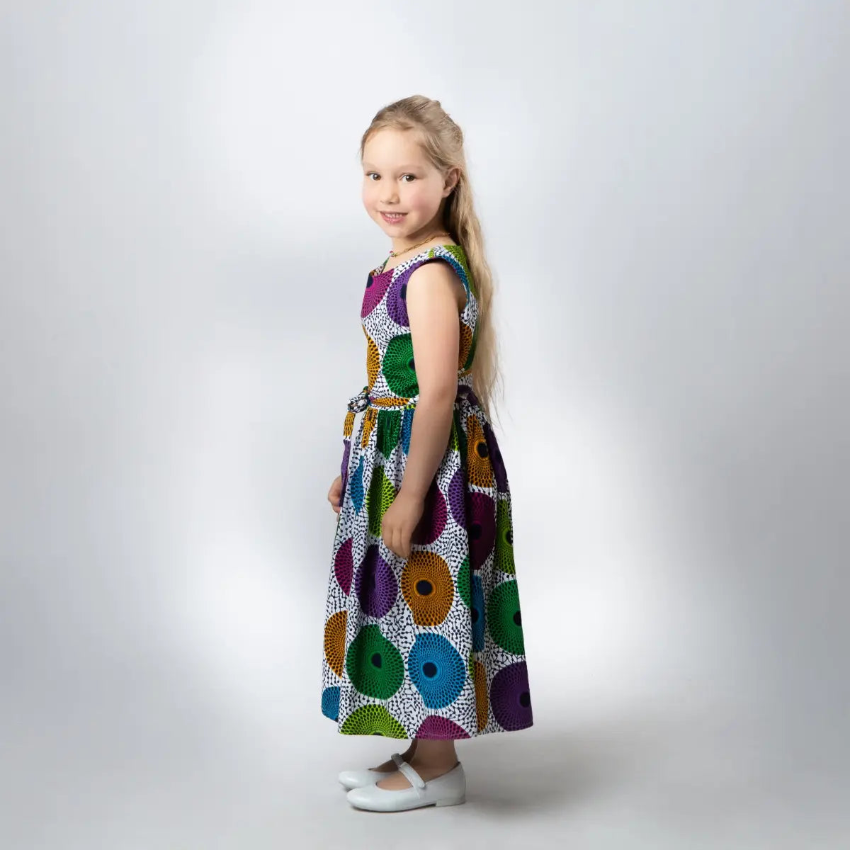 JOY Midi Dress - circle